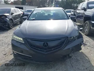 2015 Acura TLX V6 Advance with VIN 19UUB2F77FA020150, listed as a IAAI auction lot 41096144 with 127,414 mi miles. Bid and sale history available at carsss.com. Image 12.