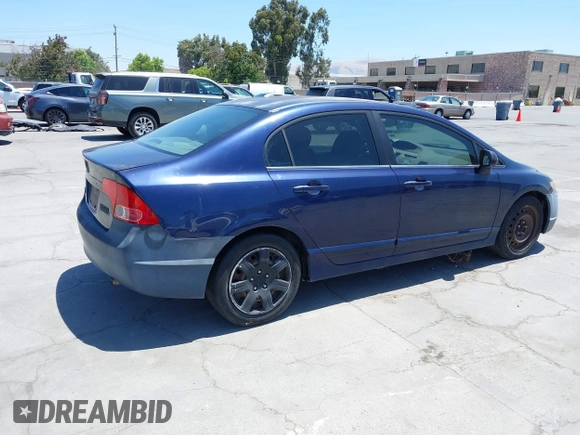 2006 Honda Civic LX with VIN 1HGFA16516L135156, listed as a IAAI auction lot 42563794 with 167,205 mi miles and . Bid and sale history available at DreamBid. Image 4.