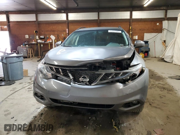 2013 Nissan Murano SV with VIN JN8AZ1MWXDW305687, listed as a Copart auction lot 55422905 with 73,432 mi miles and Salvage title. Bid and sale history available at DreamBid. Image 5.
