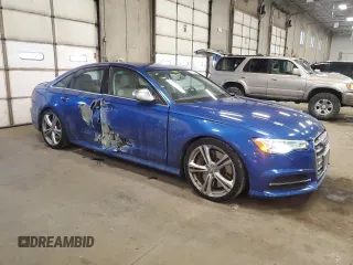 2016 Audi S6 Premium Plus with VIN WAUF2AFC2GN097904, listed as a Copart auction lot 44972015 with 135,123 mi miles and Salvage Title. Bid and sale history available at carsss.com. Image 4.