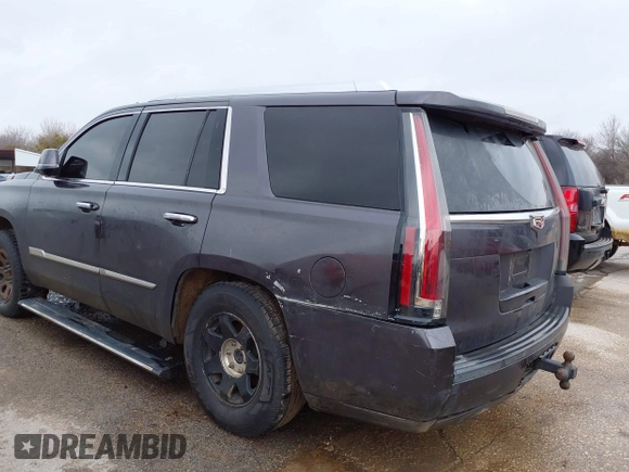 2015 Cadillac Escalade Premium z VIN 1GYS3NKJ5FR540221, wystawiony jako IAAI lot #41289989 z przebiegiem 100 191 mil mil oraz . Historia ofert i sprzedaży dostępna na DreamBid. Obrazek 3.