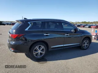 2017 Infiniti QX60 with VIN 5N1DL0MM6HC554882, listed as a Copart auction lot 54297515 with 82,996 mi miles and Salvage Title. Bid and sale history available at DreamBid. Image 3.