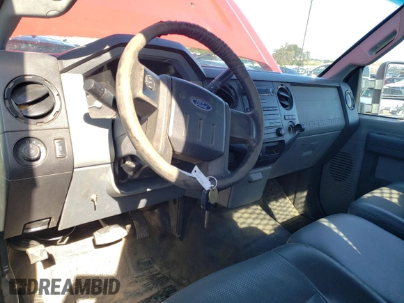 2011 Ford F-250 XL with VIN 1FTBF2A6XBEC69215, listed as a Copart auction lot 45609265 with 203,364 mi miles and Salvage title. Bid and sale history available at DreamBid. Image 8.