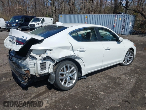 2019 Acura ILX with VIN 19UDE2F37KA000916, listed as a IAAI auction lot 41836960 with 74,150 mi miles. Bid and sale history available at carsss.com. Image 4.