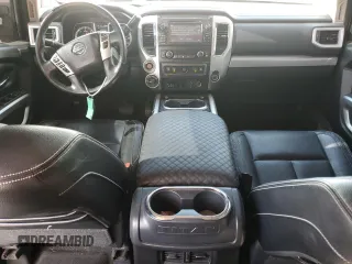 2018 Nissan Titan XD PRO-4X with VIN 1N6BA1F49JN548294, listed as a Copart auction lot 77817314 with 82,481 mi miles and Salvage Title. Bid and sale history available at carsss.com. Image 8.