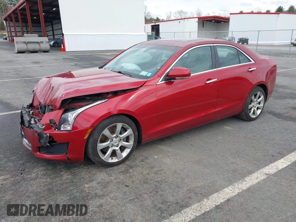 2014 Cadillac ATS Luxury AWD with VIN 1G6AH5RX6E0167127, listed as a IAAI auction lot 41952694 with 180,480 mi miles and . Bid and sale history available at carsss.com. Image 2.