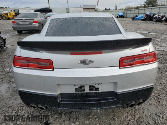 2014 Chevrolet Camaro SS with VIN 2G1FT1EW6E9156294, listed as a Copart auction lot 50140645 with 136,854 mi miles and Salvage title. Bid and sale history available at DreamBid. Image 6.
