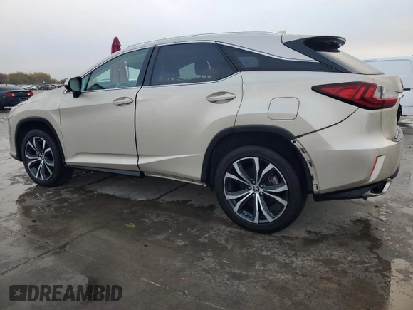 2018 Lexus RX with VIN 2T2ZZMCA8JC109866, listed as a Copart auction lot 83558914 with 49,504 mi miles and Salvage Title. Bid and sale history available at carsss.com. Image 2.