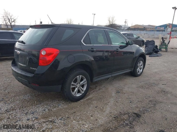 2013 Chevrolet Equinox LS with VIN 2GNALBEK8D6346254, listed as a IAAI auction lot 41993842 with 186,508 mi miles. Bid and sale history available at carsss.com. Image 4.