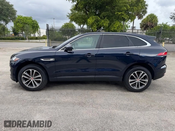 2020 Jaguar F-Pace 25t Premium with VIN SADCJ2FX8LA619250, listed as a Copart auction lot 62612285 with 44,773 mi miles and Salvage title. Bid and sale history available at DreamBid. Image 12.
