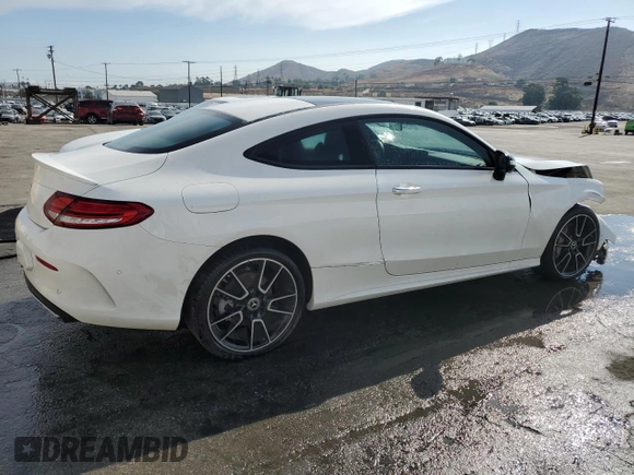 2023 Mercedes-Benz C 300 with VIN W1KWJ8DB7PG117132, listed as a Copart auction lot 71801424 with 8,867 mi miles and Clean Title. Bid and sale history available at DreamBid. Image 3.