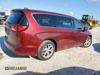 2018 Chrysler Pacifica Touring Plus with VIN 2C4RC1FG3JR125624, listed as a Copart auction lot 55962635 with 99,806 mi miles and Salvage title. Bid and sale history available at DreamBid. Image 3.