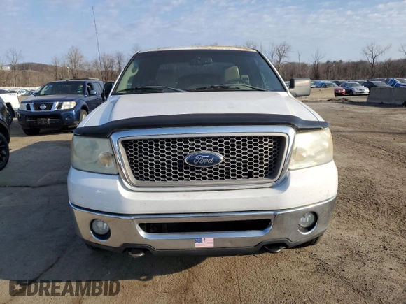 2007 Ford F-150 XLT with VIN 1FTPX14V57NA06265, listed as a Copart auction lot 48874615 with 193,520 mi miles and Salvage Title. Bid and sale history available at carsss.com. Image 5.