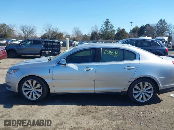2013 Lincoln MKS EcoBoost with VIN 1LNHL9FT9DG613100, listed as a IAAI auction lot 41614096 with 207,789 mi miles. Bid and sale history available at carsss.com. Image 14.