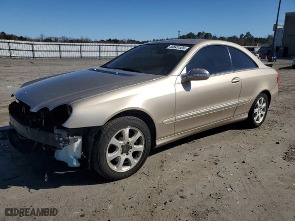2003 Mercedes-Benz CLK-Class 3.2L with VIN WDBTJ65J83F024142, listed as a Copart auction lot 48841485 with 151,226 mi miles and Clean Title. Bid and sale history available at carsss.com. Image 1.