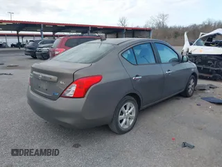2012 Nissan Versa SL with VIN 3N1CN7AP2CL814602, listed as a IAAI auction lot 41683581 with 160,891 mi miles. Bid and sale history available at carsss.com. Image 4.