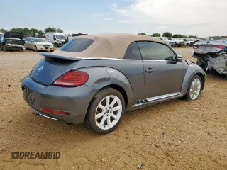 2019 Volkswagen Beetle S with VIN 3VW5DAAT1KM510718, listed as a Copart auction lot 58332605 with Not provided miles and Salvage title. Bid and sale history available at DreamBid. Image 3.
