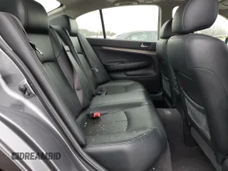 2012 Infiniti G25 x with VIN JN1DV6AR8CM861848, listed as a Copart auction lot 44210805 with 130,978 mi miles and Salvage Title. Bid and sale history available at DreamBid. Image 10.