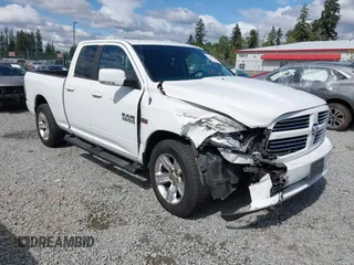 2014 Ram 1500 Sport with VIN 1C6RR7HT4ES178078, listed as a IAAI auction lot 42542584 with 136,468 mi miles and . Bid and sale history available at DreamBid. Image 1.
