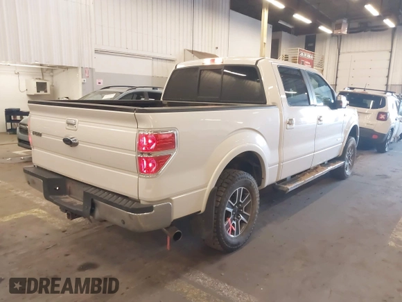 2011 Ford F-150 XLT with VIN 1FTFW1ET5BFB03495, listed as a IAAI auction lot 41525106 with 147,273 mi miles. Bid and sale history available at carsss.com. Image 4.