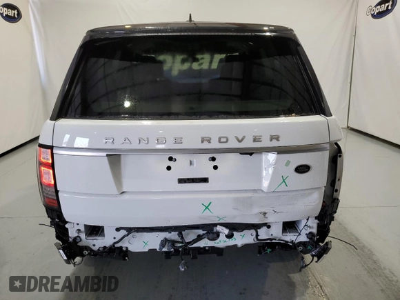 2016 Land Rover Range Rover with VIN SALGR2KF0GA318716, listed as a Copart auction lot 55032114 with 67,737 mi miles and Salvage Title. Bid and sale history available at DreamBid. Image 6.