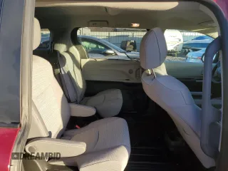 2024 Toyota Sienna LE with VIN 5TDKSKFC2RS147964, listed as a Copart auction lot 87694945 with 4,604 mi miles and Salvage Title. Bid and sale history available at carsss.com. Image 11.