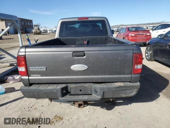 2008 Ford Ranger XL with VIN 1FTYR14U28PB02074, listed as a Copart auction lot 46947905 with 157,636 mi miles and Salvage Title. Bid and sale history available at DreamBid. Image 6.