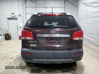 2011 Kia Sorento LX with VIN 5XYKT3A14BG131552, listed as a Copart auction lot 50732505 with 130,366 mi miles and Salvage Title. Bid and sale history available at DreamBid. Image 6.