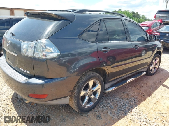 2005 Lexus RX 330 with VIN 2T2GA31U75C029907, listed as a IAAI auction lot 42163478 with 184,787 mi miles and . Bid and sale history available at DreamBid. Image 4.