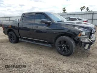 2016 Ram 1500 Sport with VIN 1C6RR6MT2GS278229, listed as a Copart auction lot 53161725 with 234,019 mi miles and Salvage title. Bid and sale history available at DreamBid. Image 4.
