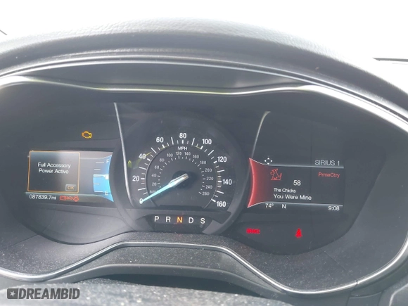 2018 Ford Fusion Titanium with VIN 3FA6P0D96JR155769, listed as a IAAI auction lot 41853177 with 87,839 mi miles. Bid and sale history available at carsss.com. Image 7.