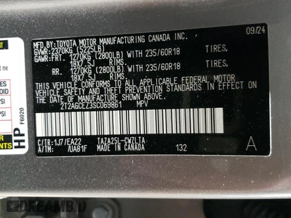 2025 Lexus NX 350 z VIN 2T2AGCEZ3SC069861, wystawiony jako Copart lot #52184715 z przebiegiem 2 709 mil mil oraz Szkoda całkowita • Salvage title. Historia ofert i sprzedaży dostępna na DreamBid. Obrazek 13.