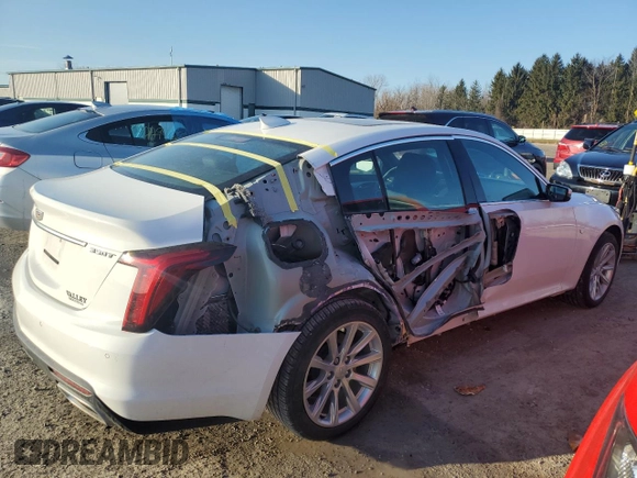 2024 Cadillac CT5 Luxury with VIN 1G6DX5RK8R0108526, listed as a Copart auction lot 48294545 with 25,210 mi miles and Salvage title. Bid and sale history available at DreamBid. Image 3.