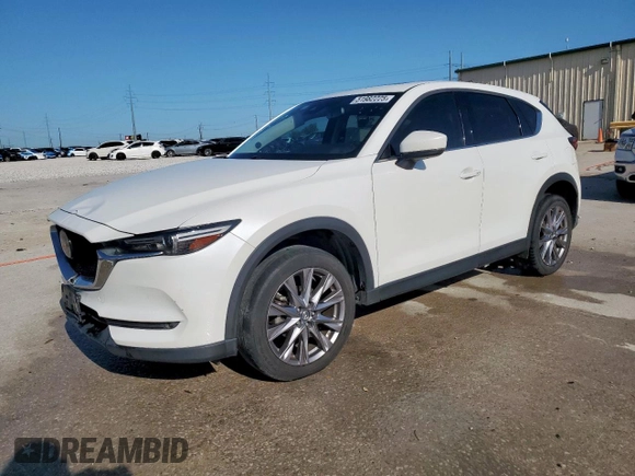 2020 Mazda CX-5 Grand Touring with VIN JM3KFADM7L0804219, listed as a Copart auction lot 51982225 with 56,356 mi miles and Salvage Title. Bid and sale history available at carsss.com. Image 1.