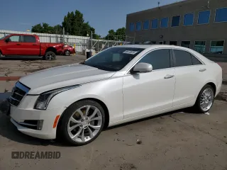 2015 Cadillac ATS Premium Collection AWD z VIN 1G6AL5SX9F0126985, wystawiony jako Copart lot #58373225 z przebiegiem 72 247 mil mil oraz Szkoda całkowita • Salvage title. Historia ofert i sprzedaży dostępna na DreamBid. Obrazek 1.