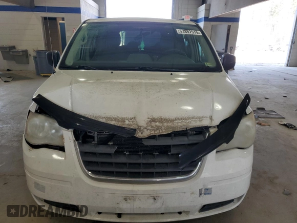 2008 Chrysler Town & Country LX with VIN 2A8HR44HX8R750841, listed as a Copart auction lot 53857515 with 157,460 mi miles and Salvage Title. Bid and sale history available at carsss.com. Image 5.