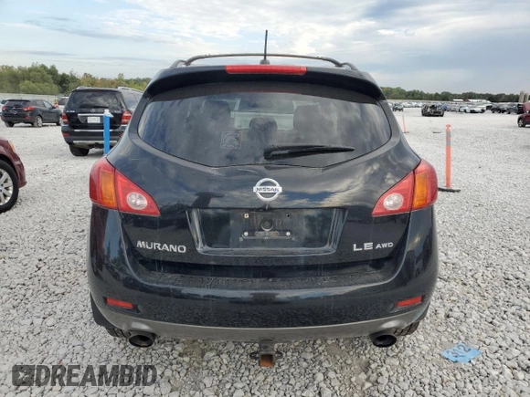 2009 Nissan Murano LE with VIN JN8AZ18WX9W149572, listed as a Copart auction lot 72372084 with 233,306 mi miles and Clean Title. Bid and sale history available at carsss.com. Image 6.