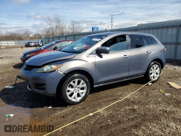 2007 Mazda CX-7 Sport z VIN JM3ER293170152360, wystawiony jako Copart lot #51452755 z przebiegiem 180 481 mil mil oraz Szkoda całkowita • Salvage title. Historia ofert i sprzedaży dostępna na DreamBid. Obrazek 1.