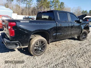 2024 Chevrolet Silverado 1500 Custom Trail Boss with VIN 3GCUDCED8RG411528, listed as a Copart auction lot 45971965 with 16,829 mi miles and Salvage Title. Bid and sale history available at carsss.com. Image 3.