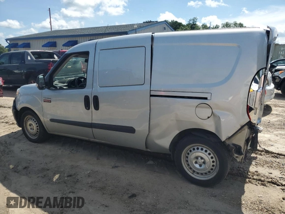 2015 Ram ProMaster City Cargo Tradesman with VIN ZFBERFAT3F6A78016, listed as a Copart auction lot 60822104 with Not Provided miles and Non Repairable. Bid and sale history available at carsss.com. Image 2.