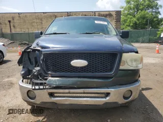 2006 Ford F-150 XLT with VIN 1FTPX12526NA21906, listed as a Copart auction lot 56587555 with 204,039 mi miles and Salvage title. Bid and sale history available at DreamBid. Image 5.
