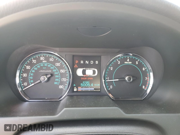 2014 Jaguar XF SC with VIN SAJWA0EX2E8U21886, listed as a Copart auction lot 76783344 with 97,280 mi miles and Salvage Title. Bid and sale history available at DreamBid. Image 9.