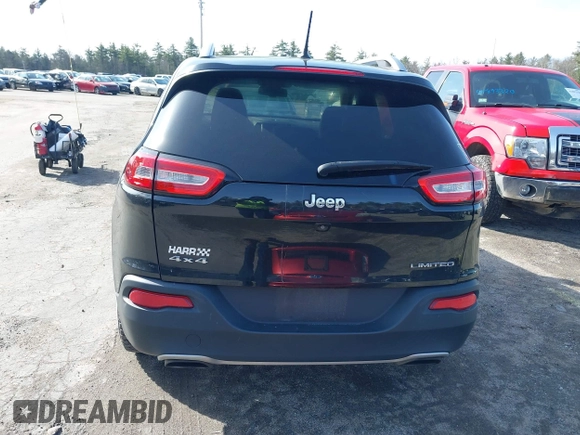 2015 Jeep Cherokee Limited with VIN 1C4PJMDS9FW710969, listed as a IAAI auction lot 41898698 with 144,789 mi miles. Bid and sale history available at carsss.com. Image 16.