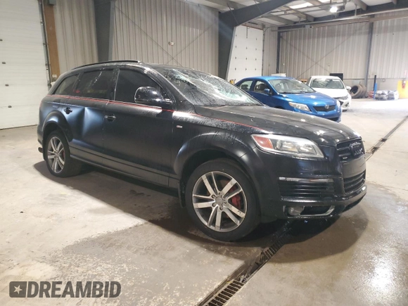 2008 Audi Q7 Premium Plus z VIN WA1EY74L28D027291, wystawiony jako Copart lot #50746535 z przebiegiem Nie podano mil oraz Szkoda całkowita • Salvage title. Historia ofert i sprzedaży dostępna na DreamBid. Obrazek 4.