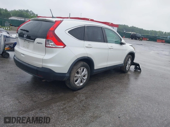 2013 Honda CR-V EX-L z VIN 5J6RM4H74DL038270, wystawiony jako IAAI lot #42265946 z przebiegiem 108 738 mil mil oraz . Historia ofert i sprzedaży dostępna na DreamBid. Obrazek 4.
