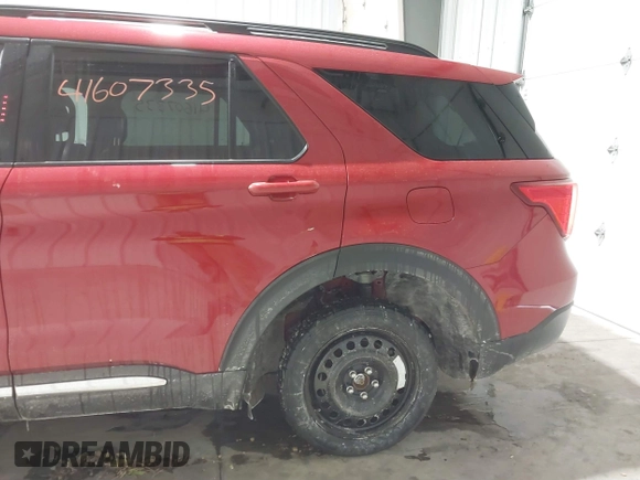 2022 Ford Explorer XLT with VIN 1FMSK8DH8NGB23802, listed as a IAAI auction lot 41607335 with 26,868 mi miles and . Bid and sale history available at DreamBid. Image 6.