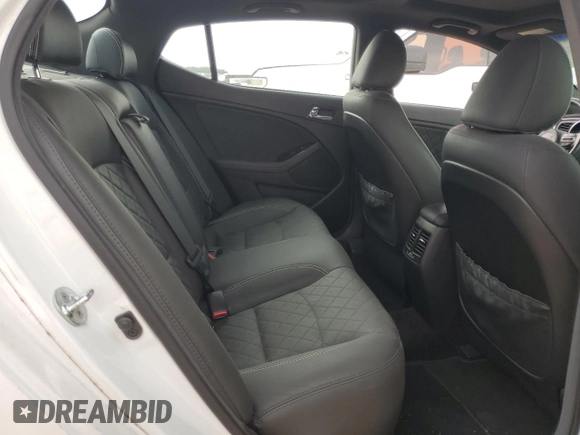 2015 Kia Optima SX Turbo with VIN 5XXGR4A64FG412377, listed as a Copart auction lot 54927505 with 65,481 mi miles and Clean title. Bid and sale history available at DreamBid. Image 10.