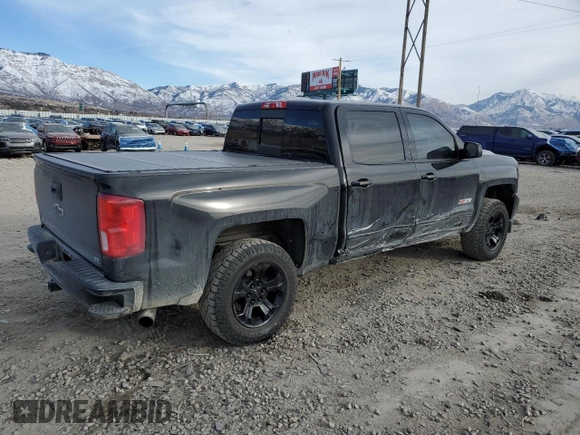 2018 Chevrolet Silverado 1500 LTZ with VIN 3GCUKSEJXJG249556, listed as a Copart auction lot 88756205 with 88,681 mi miles and Salvage Title. Bid and sale history available at carsss.com. Image 3.