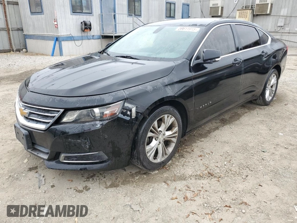 2014 Chevrolet Impala LT with VIN 1G1115SL0EU143805, listed as a Copart auction lot 59611915 with 186,098 mi miles and Salvage title. Bid and sale history available at DreamBid. Image 1.