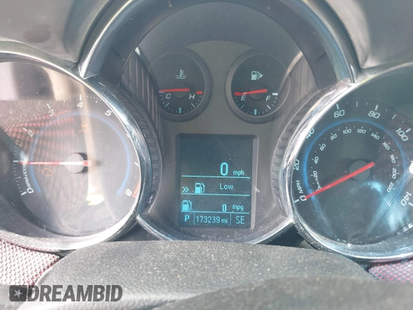 2012 Chevrolet Cruze 1LT with VIN 1G1PF5SCXC7247502, listed as a IAAI auction lot 42224615 with 173,239 mi miles and . Bid and sale history available at DreamBid. Image 7.
